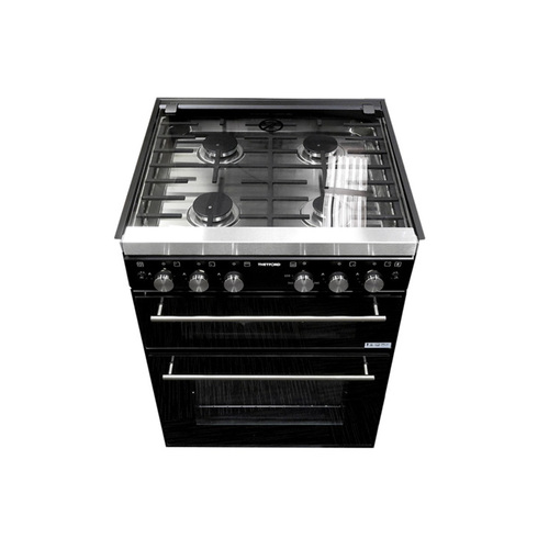 Thetford K1500 Oven/Grill with 4 Burner Hob Carbon Finish