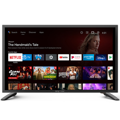 Majestic 27" Android Google TV/DVD with Chromecast