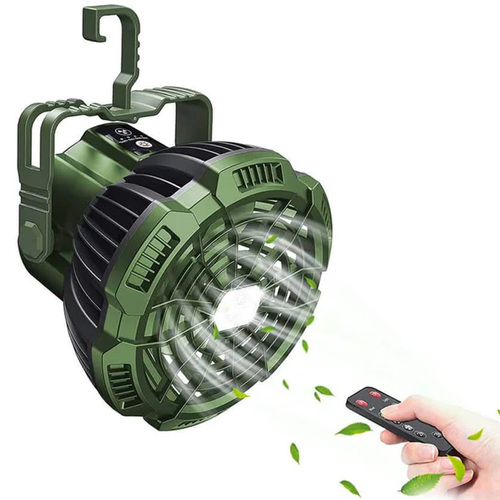 RVSC 3-in-1 Fan Lantern with Remote Rechargeable